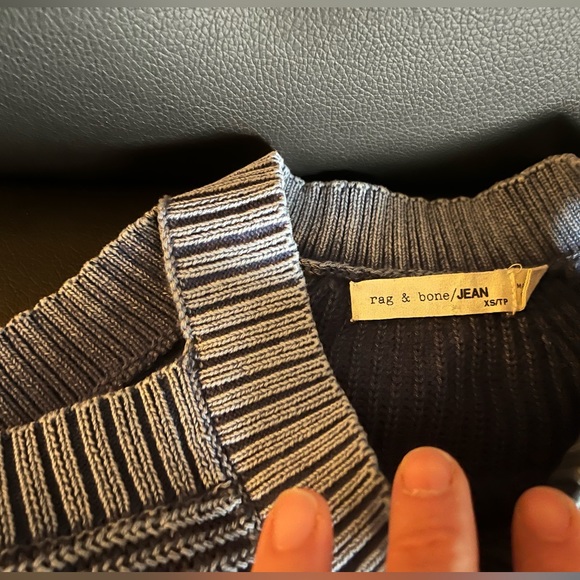 Rag & Bone blue cut out sweater size XS - Picture 4 of 16